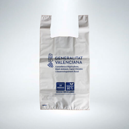 Bolsas de plástico reciclado