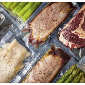 Bolsas de vacío alimentación