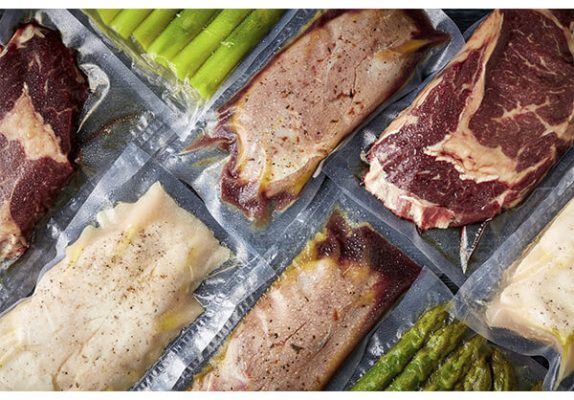 Bolsas de vacío alimentación